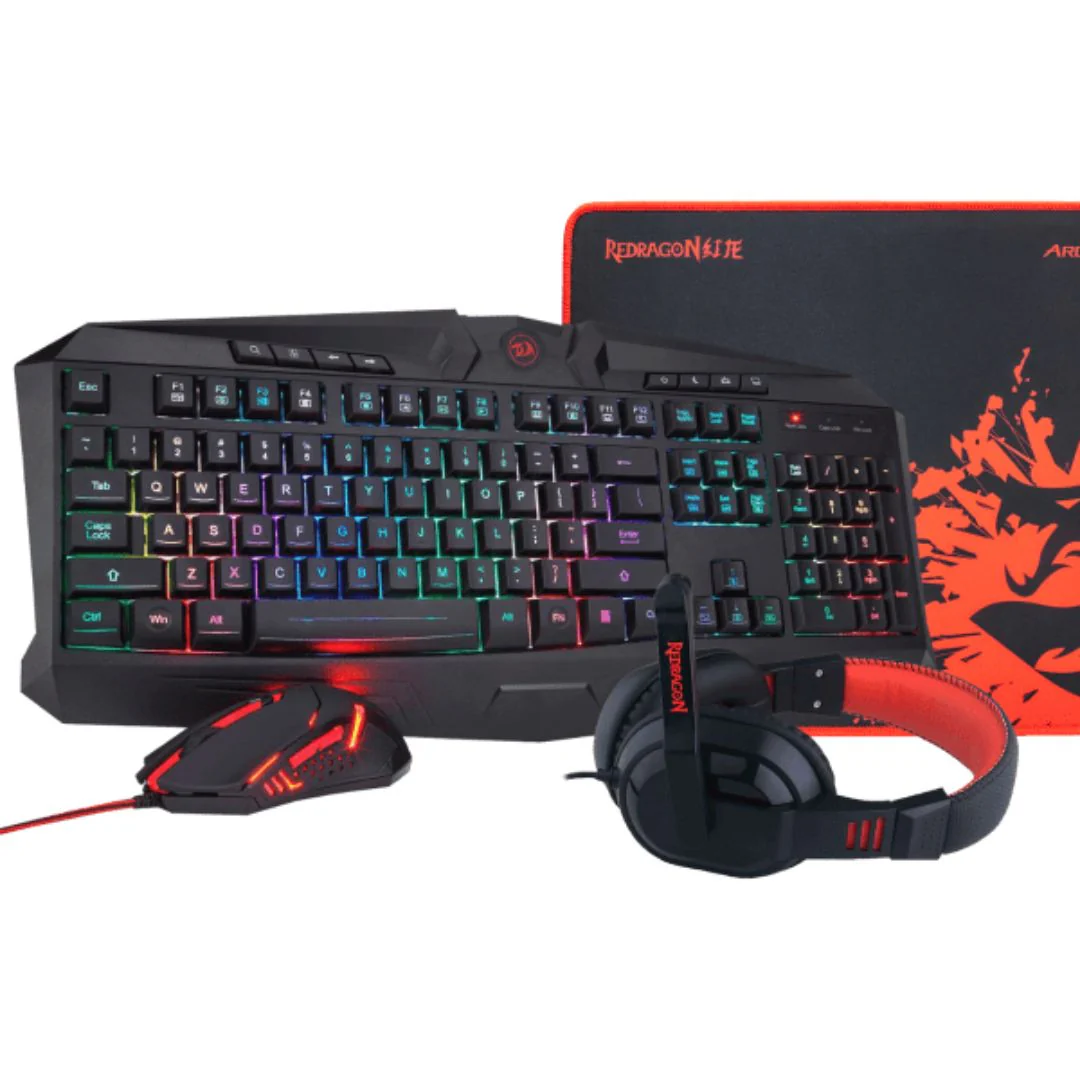 Redragon S101-BA 4-IN-1 Full Gaming Combo - Black - Image 3