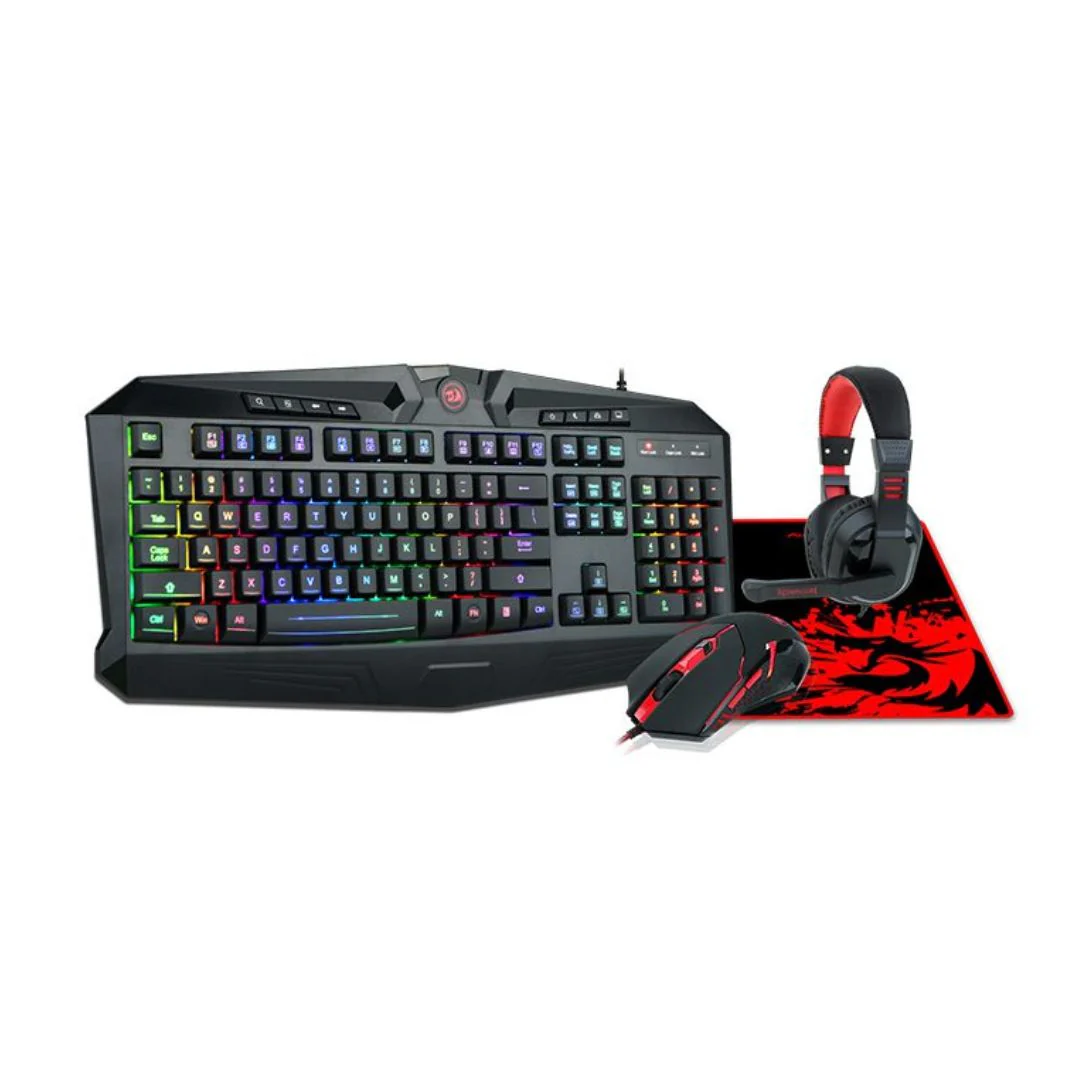 Redragon S101-BA 4-IN-1 Full Gaming Combo - Black - Image 4