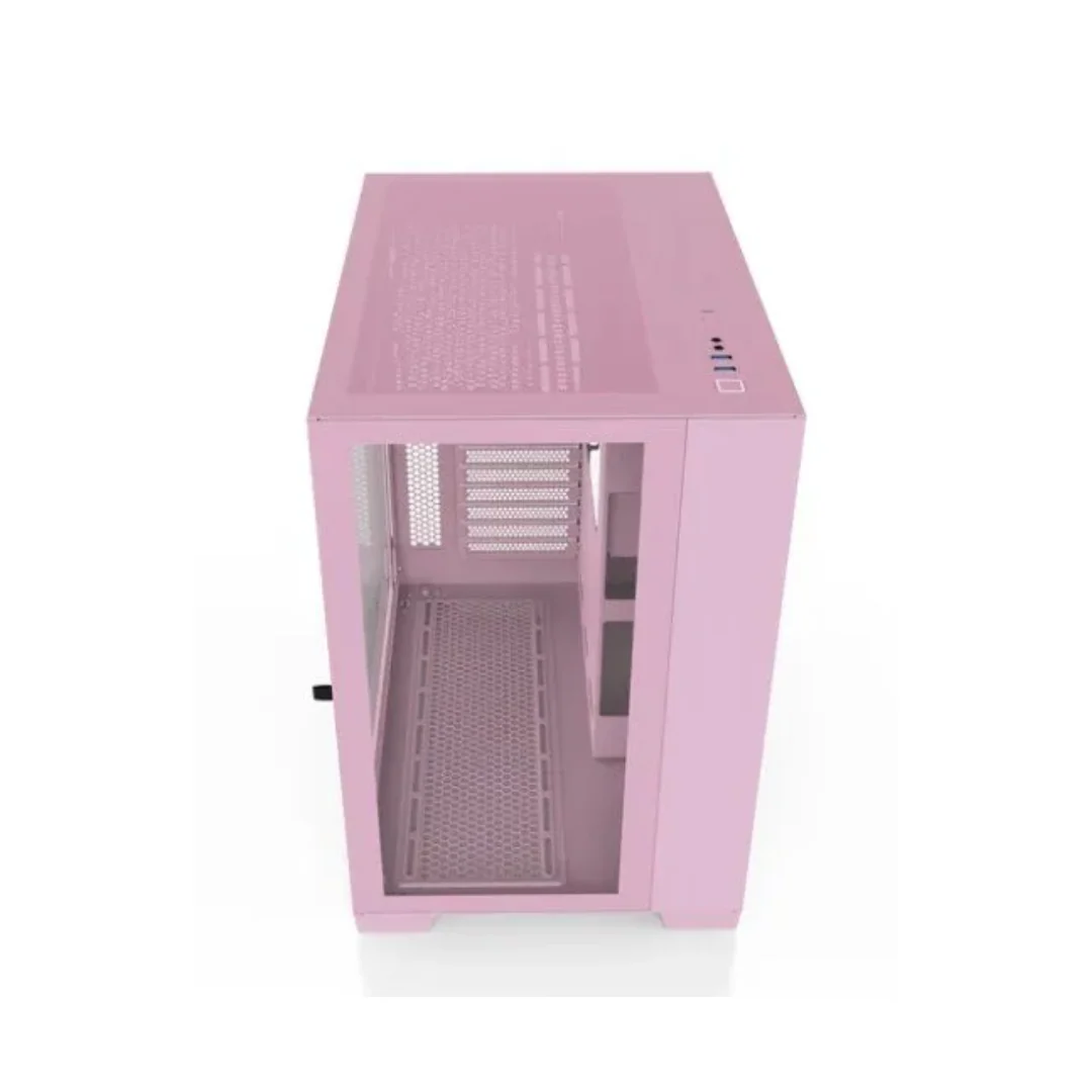 SAMA A711 Mid Tower Case ATX - Pink - Image 2