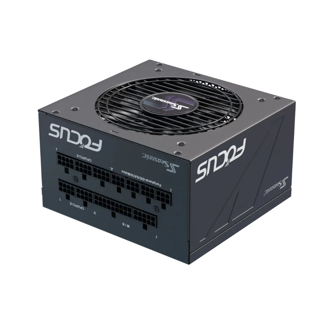 Seasonic FOCUS GX-1000 Black, 1000W 80+ Gold, Full Modular - Image 3