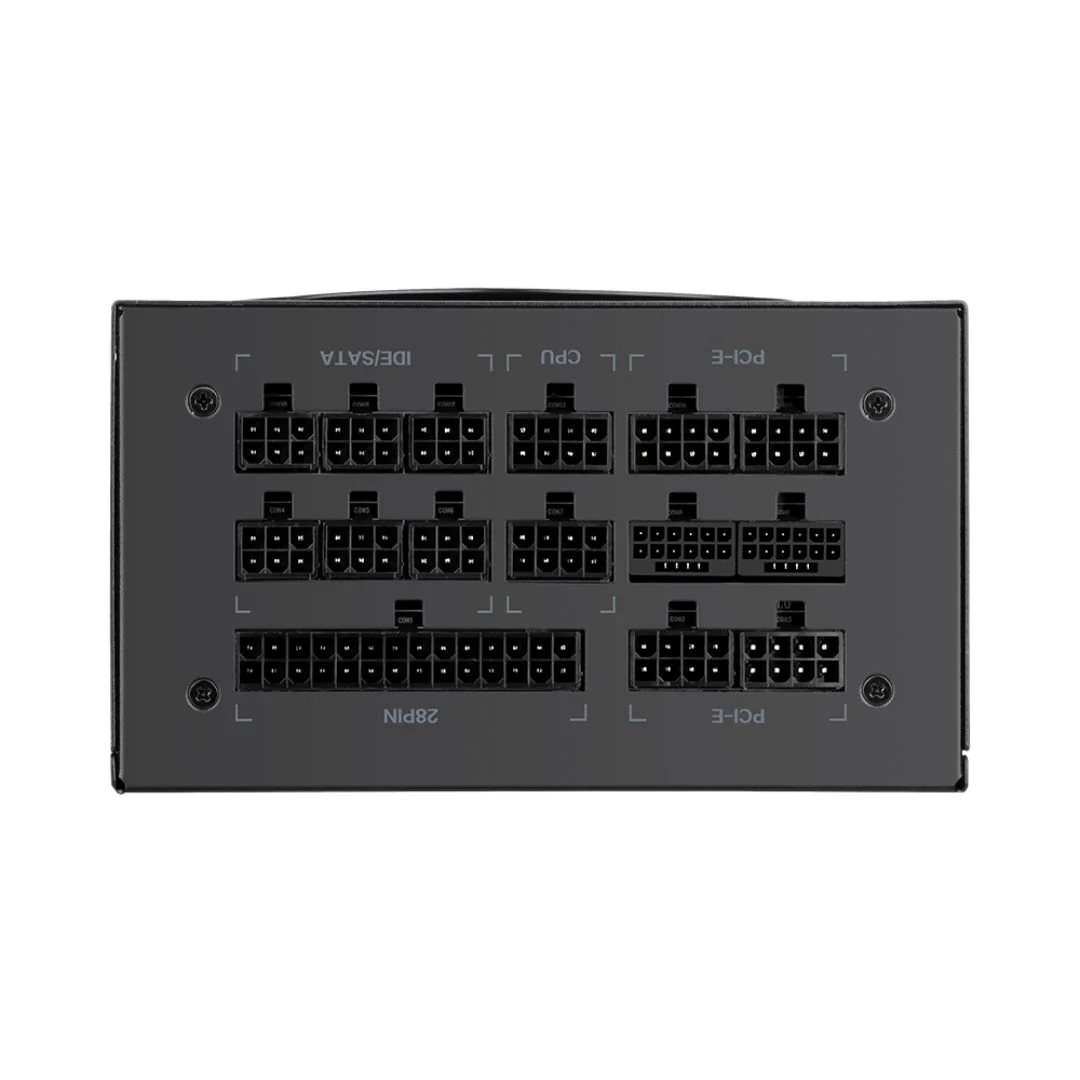 Segotep GM1000W 1000W Gold 80+ Full Modular 80+, PCIe 5.1 & ATX 3.1 - Black - Image 4