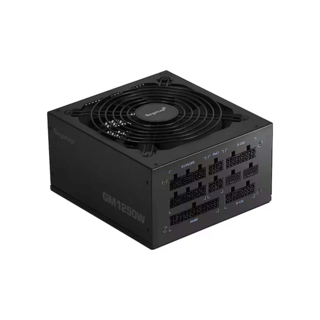 Segotep GM1250W 1250W Gold 80+ Full Modular 80+, PCIe 5.1 & ATX 3.1 - Black - Image 3