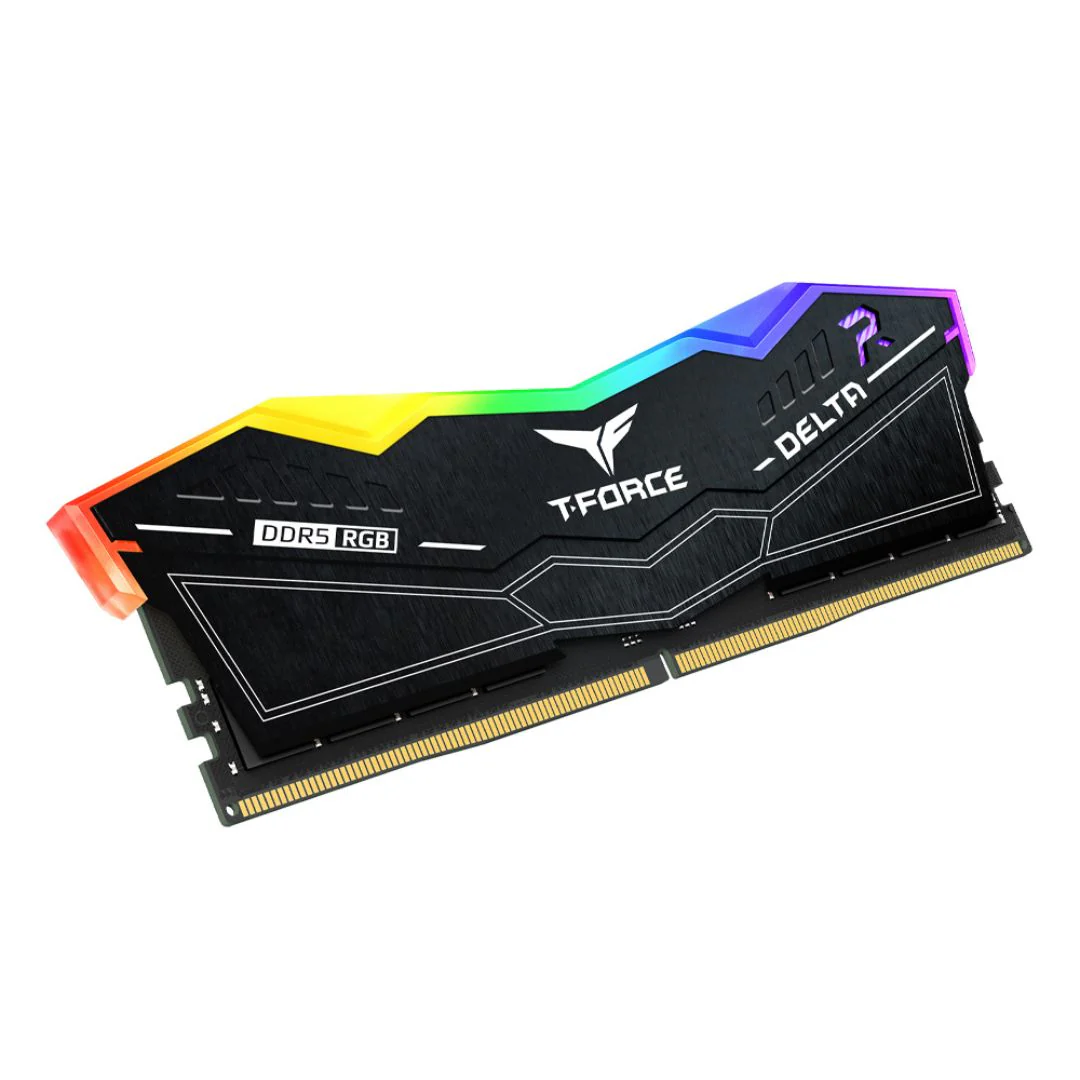 TEAMGROUP T-Force Delta RGB DDR5 Ram 64GB (2x32GB) 6000MHz CL38 - Black - Image 3