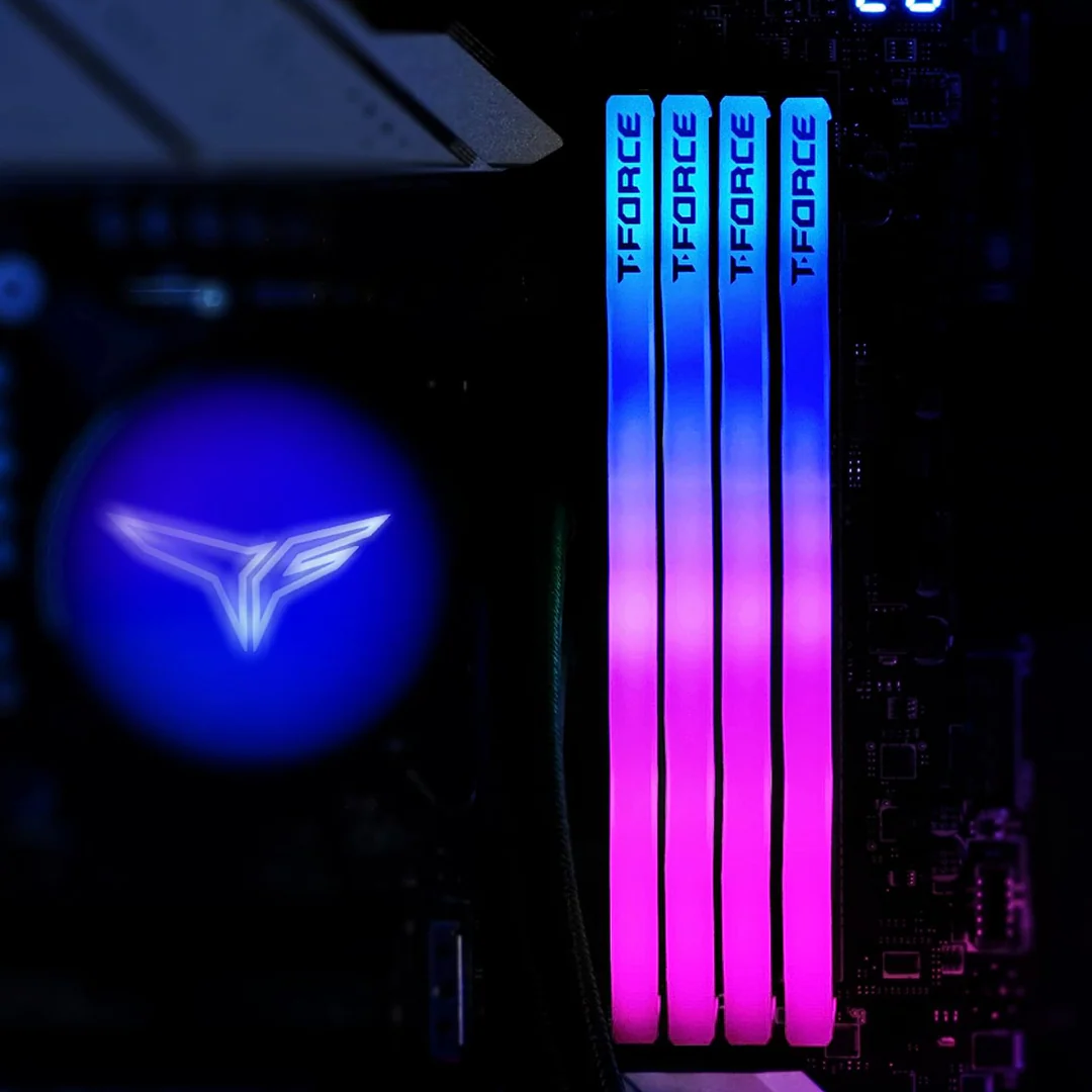 TEAMGROUP T-Force Delta RGB DDR5 Ram 64GB (2x32GB) 6000MHz CL38 - Black - Image 6