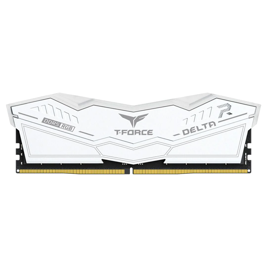 TEAMGROUP T-Force Delta RGB DDR5 Ram 64GB (2x32GB) 6000MHz CL38 - White - Image 5