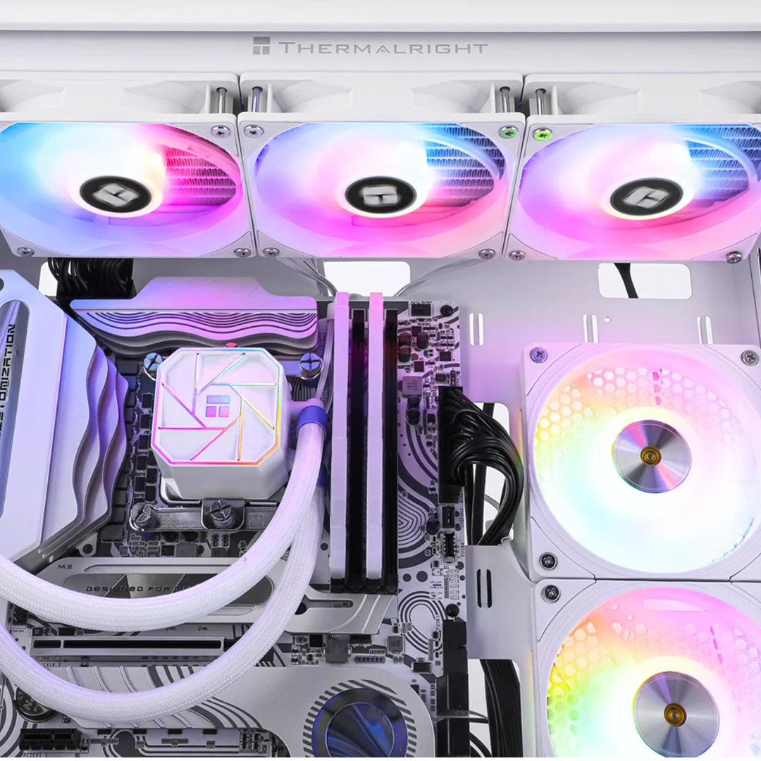 Thermalright Aqua Elite 360 V3 Liquid CPU Cooler - White - Image 5