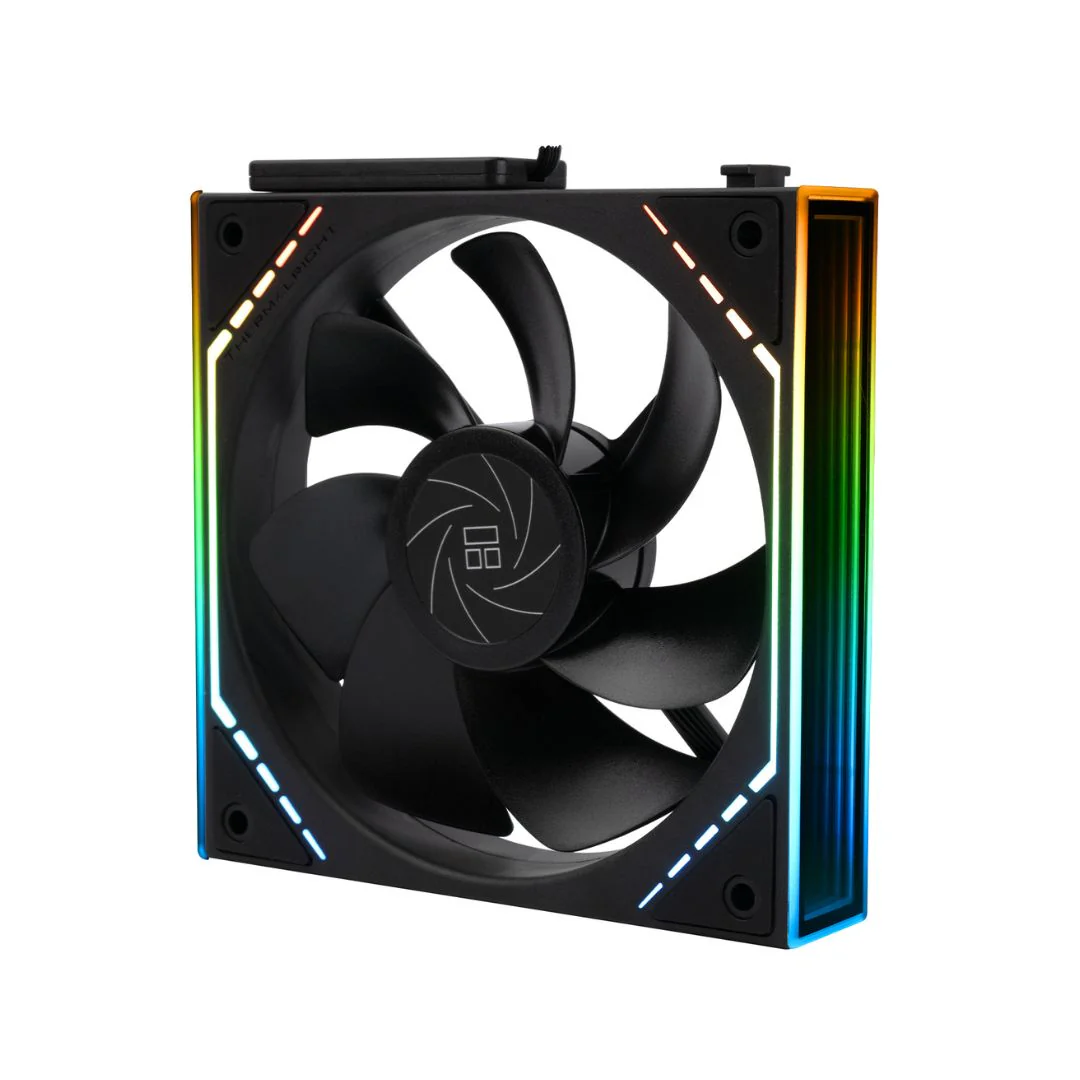 Thermalright TL-M12QR X3 Reverse Fan Kit 120mm 3 Fan ARGB - Black - Image 2