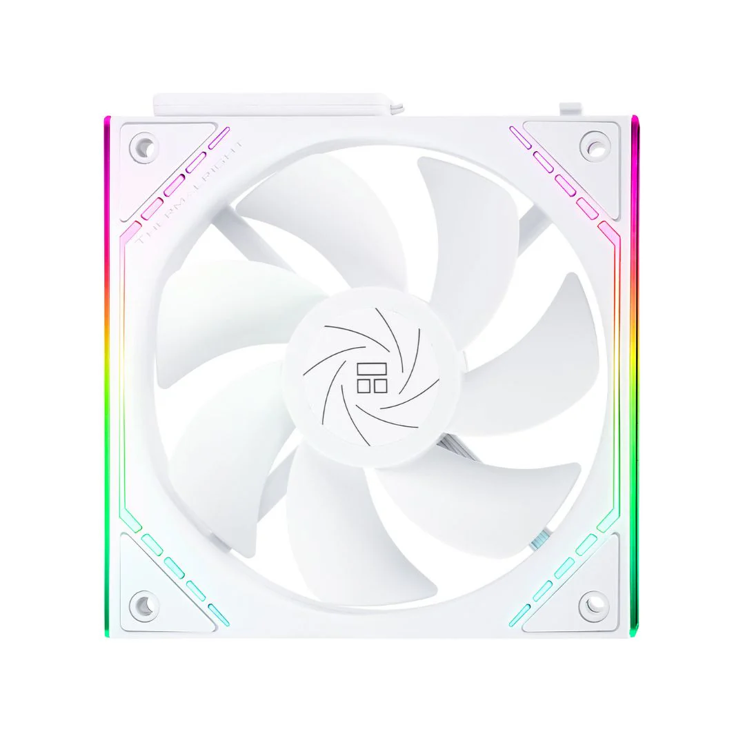 Thermalright TL-M12QR X3 Reverse Fan Kit 120mm 3 Fan ARGB - White - Image 4
