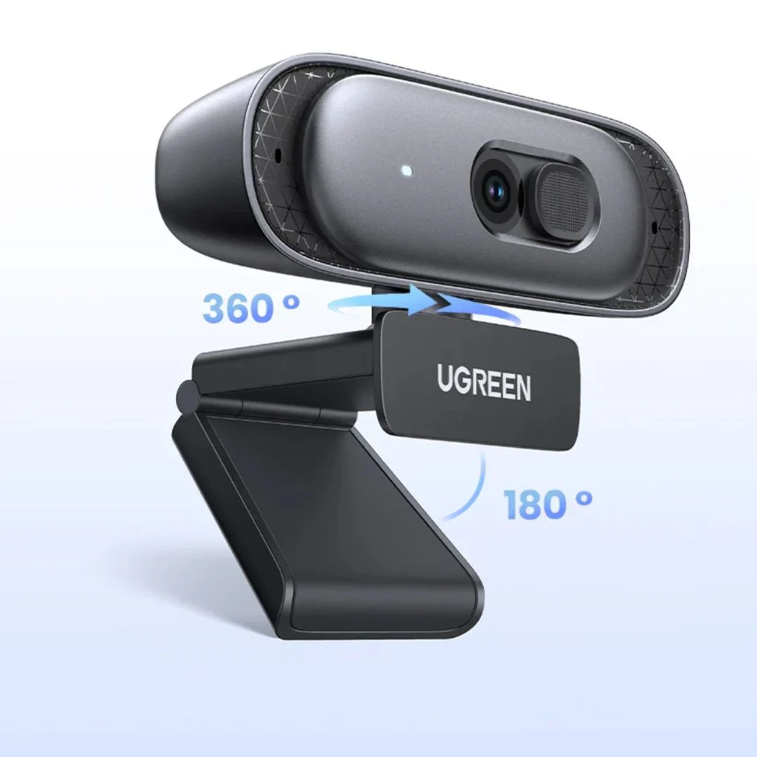 UGREEN CM778 2K 30FPS Full HD Web Camera - Black - Image 4