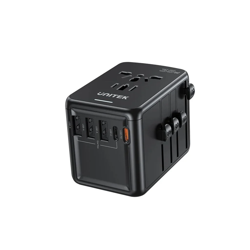 UNITEK 35W Universal Travel Adapter - P1121ABK01 - Image 2