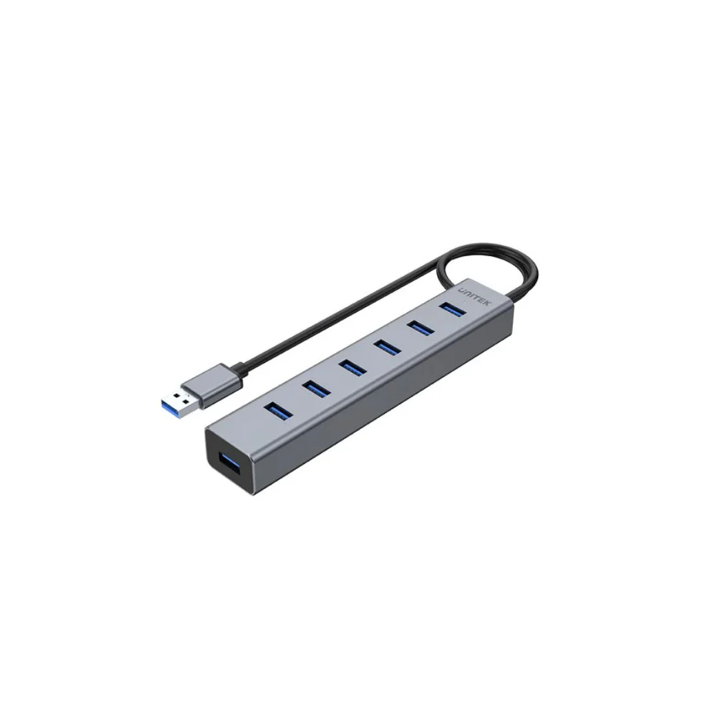UNITEK 7 Ports Powered USB 3.0 Hub - Y-3090