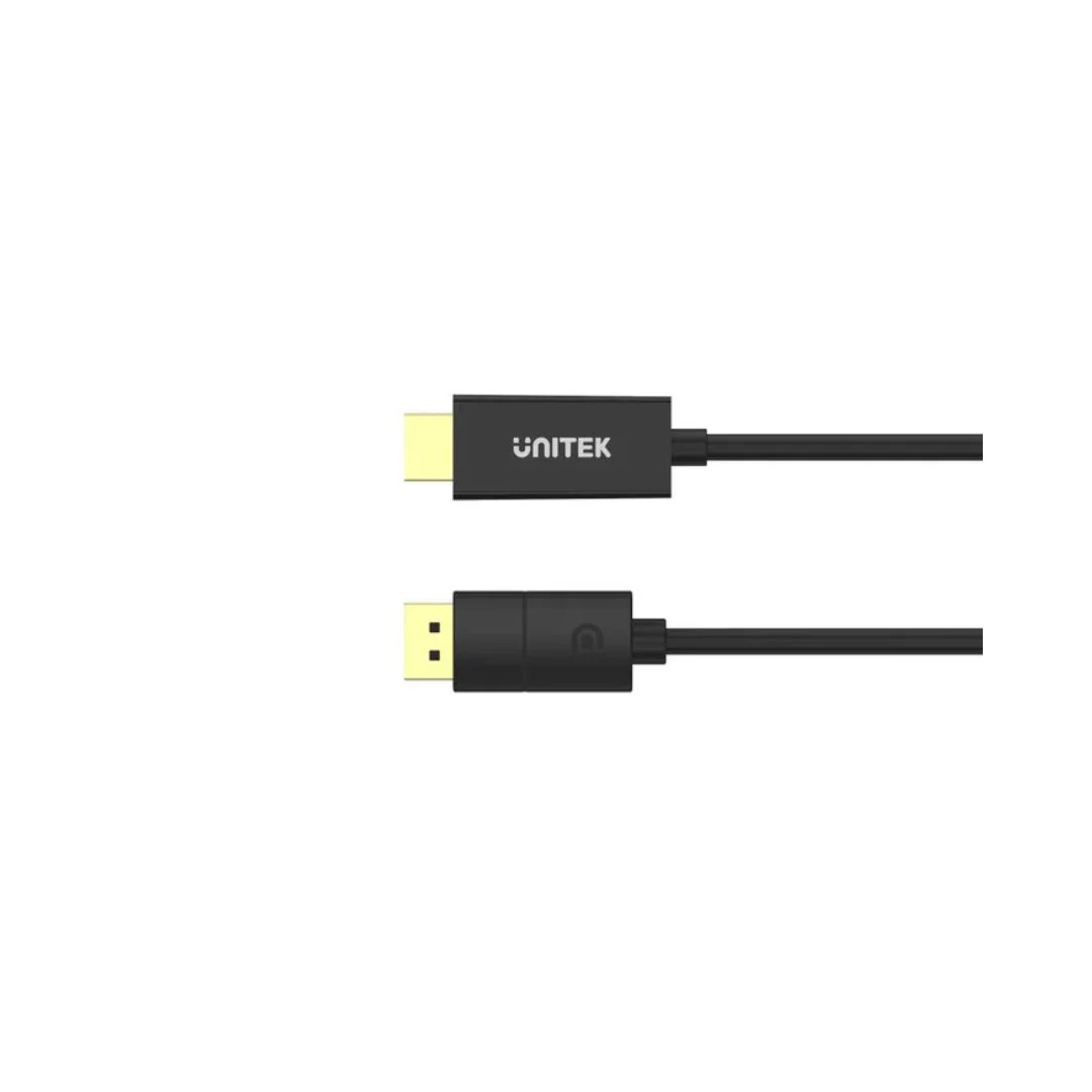 UNITEK DP 1.2 to HDMI 4K Cable 1.8M V1608A - Image 3