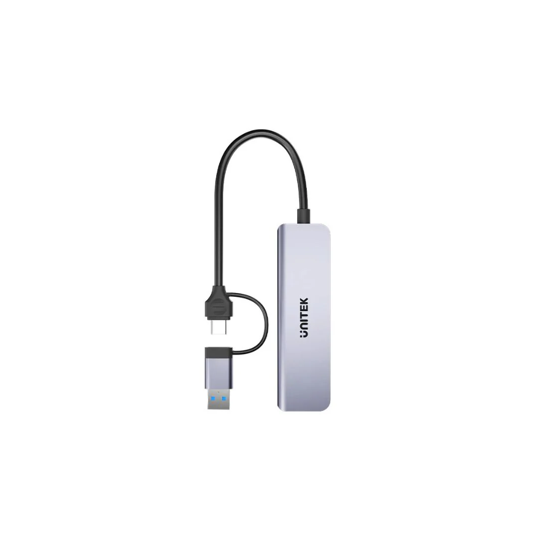 UNITEK uHUB P5+ 5-in-1 USB 5Gbps Hub with SD and Micro SD Card Reader - Image 2