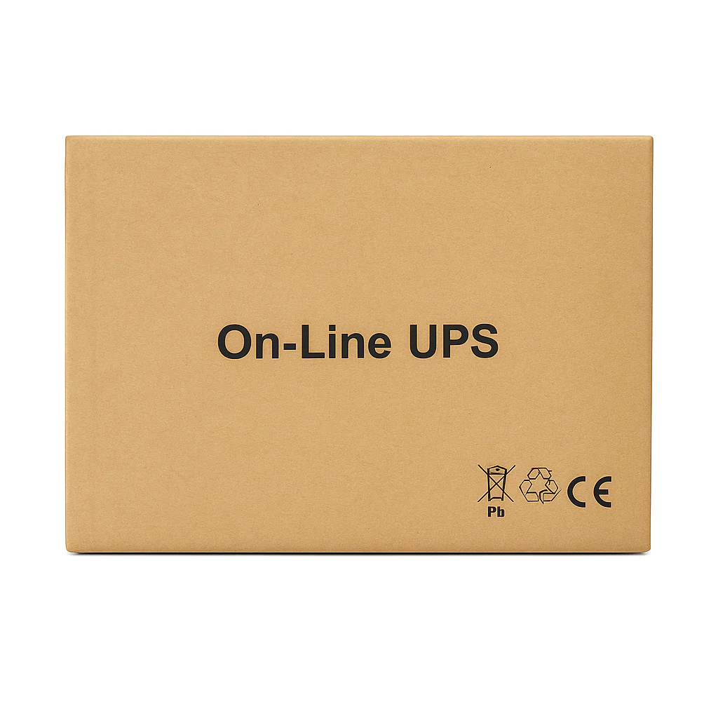 UPS Getx 1000va, 1KV Online - GXK-1-1-1-CO  (LCD, Battery 12V-9A *2) - Image 4