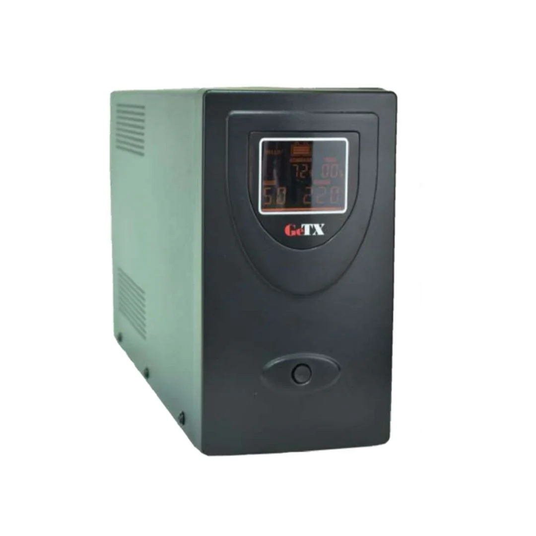 UPS GeTX GXK-2000-C (2000VA, 2KV) Line interactive , 12V9Ax2 Battery - Yellow Box - Image 3