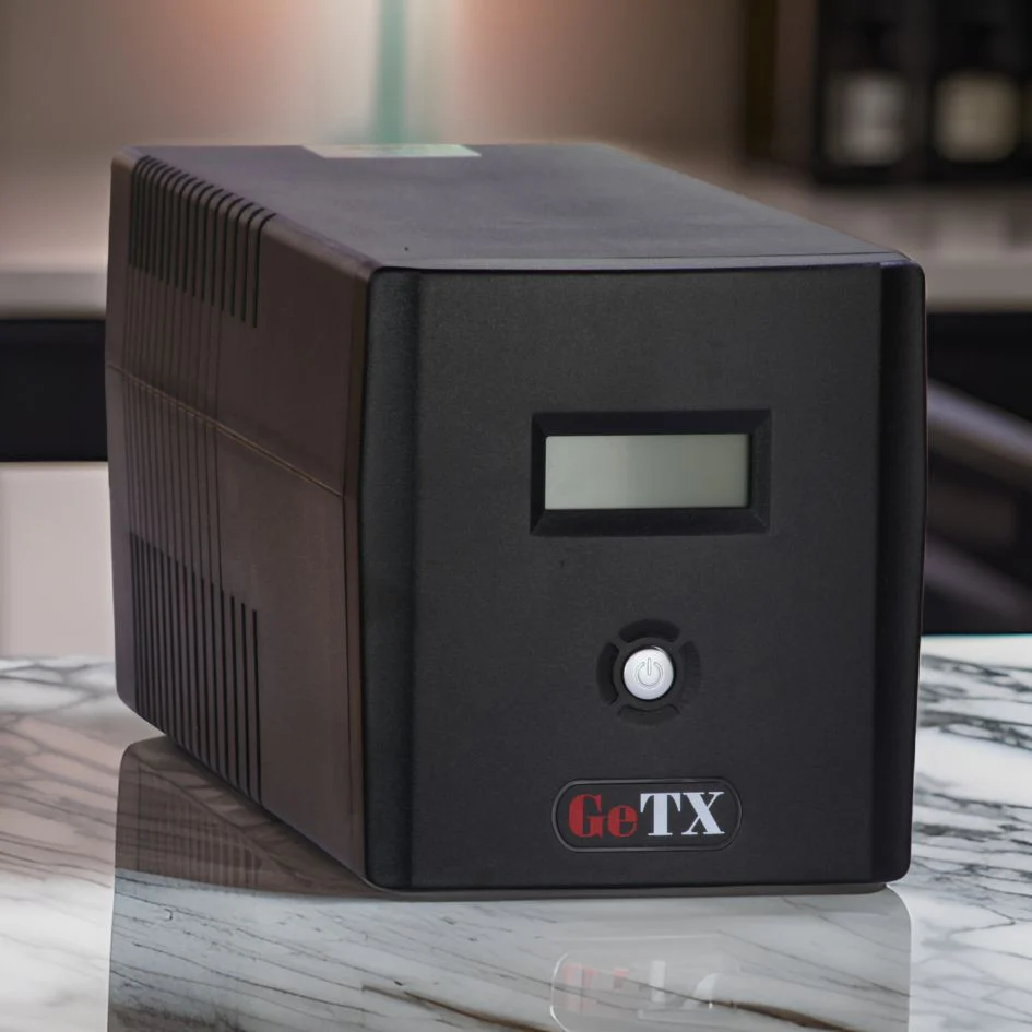 UPS GeTX GXK-1000-C (1000VA, 1KV), Line interactive, LCD Battery 12v-7a *2 - Image 4