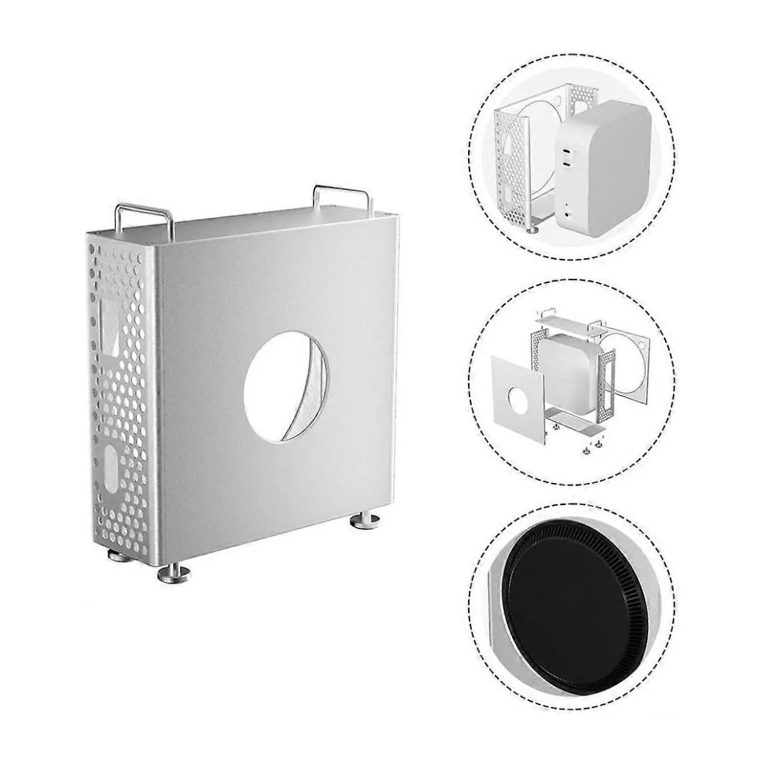 Vertical stand For MAC Mini - Silver - Image 3