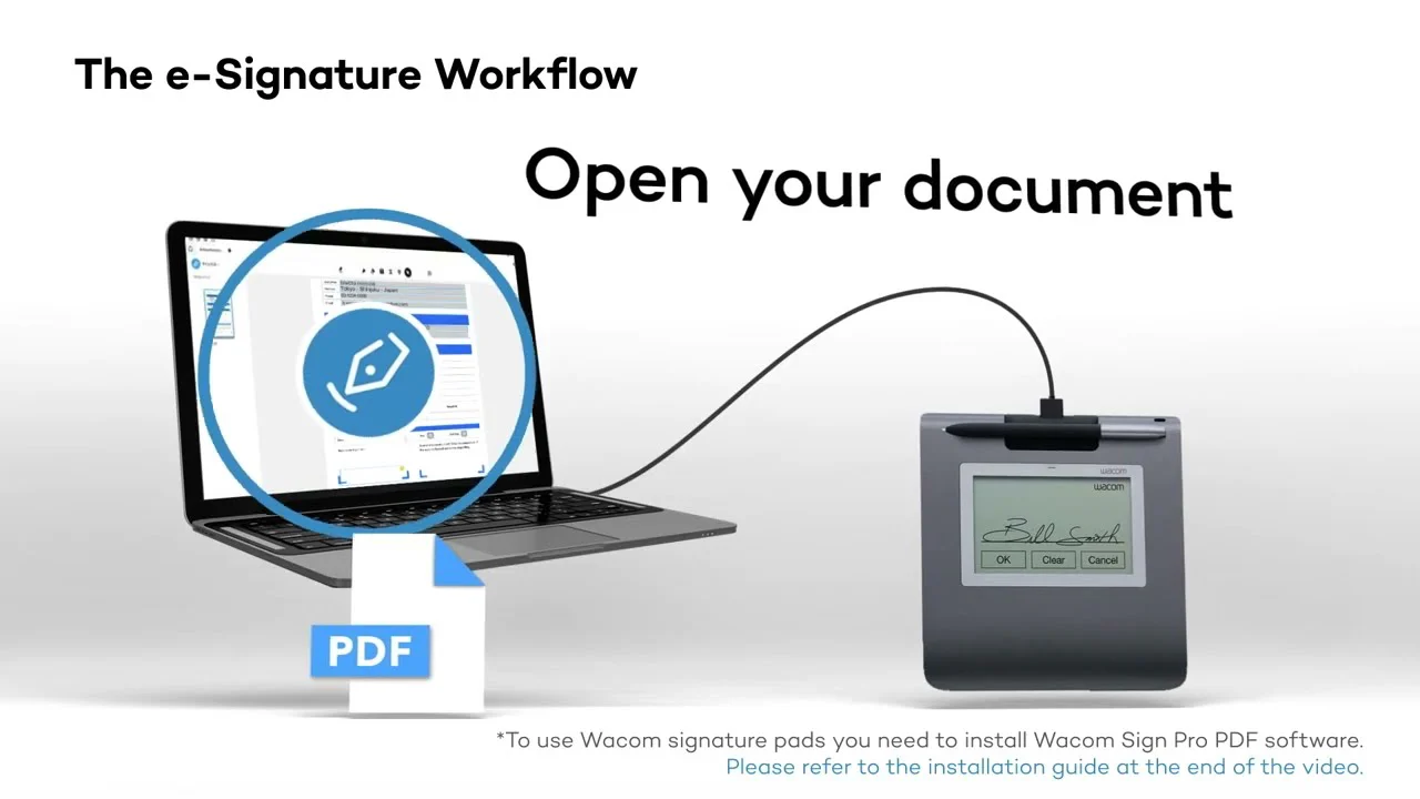 Wacom STU-430 LCD Signature Pad - Image 3