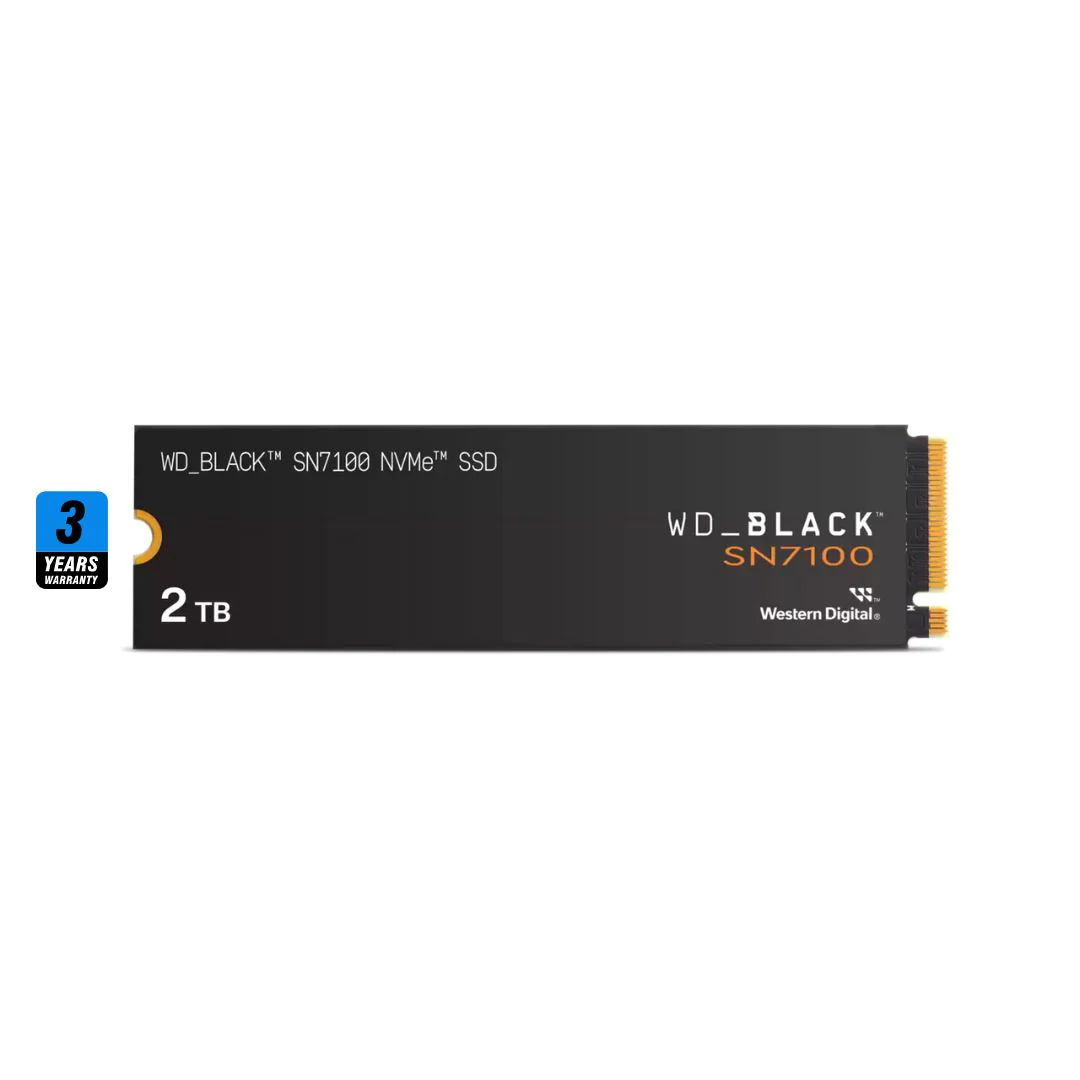 WD BLACK SN7100 2TB , 7250MB/s M.2 NVME , PCIe 4.0 - Image 2