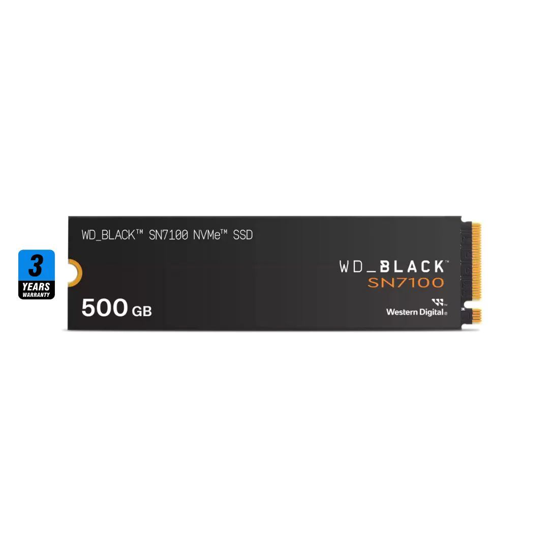 WD BLACK SN7100 500GB , 6800MB/s M.2 NVME , PCIe 4.0 - Image 2