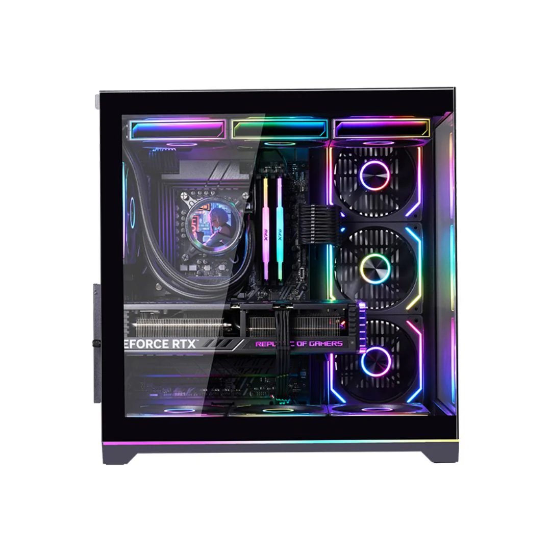 Wjcool Man ROBIN II PLUS SCAR 4 Fan Mid Tower Case - Black - Image 2