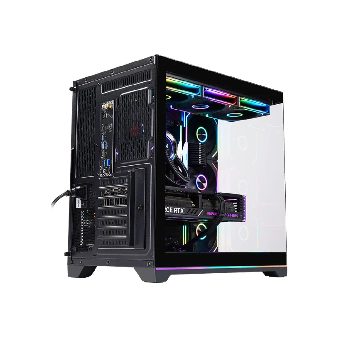 Wjcool Man ROBIN II PLUS SCAR 4 Fan Mid Tower Case - Black - Image 5