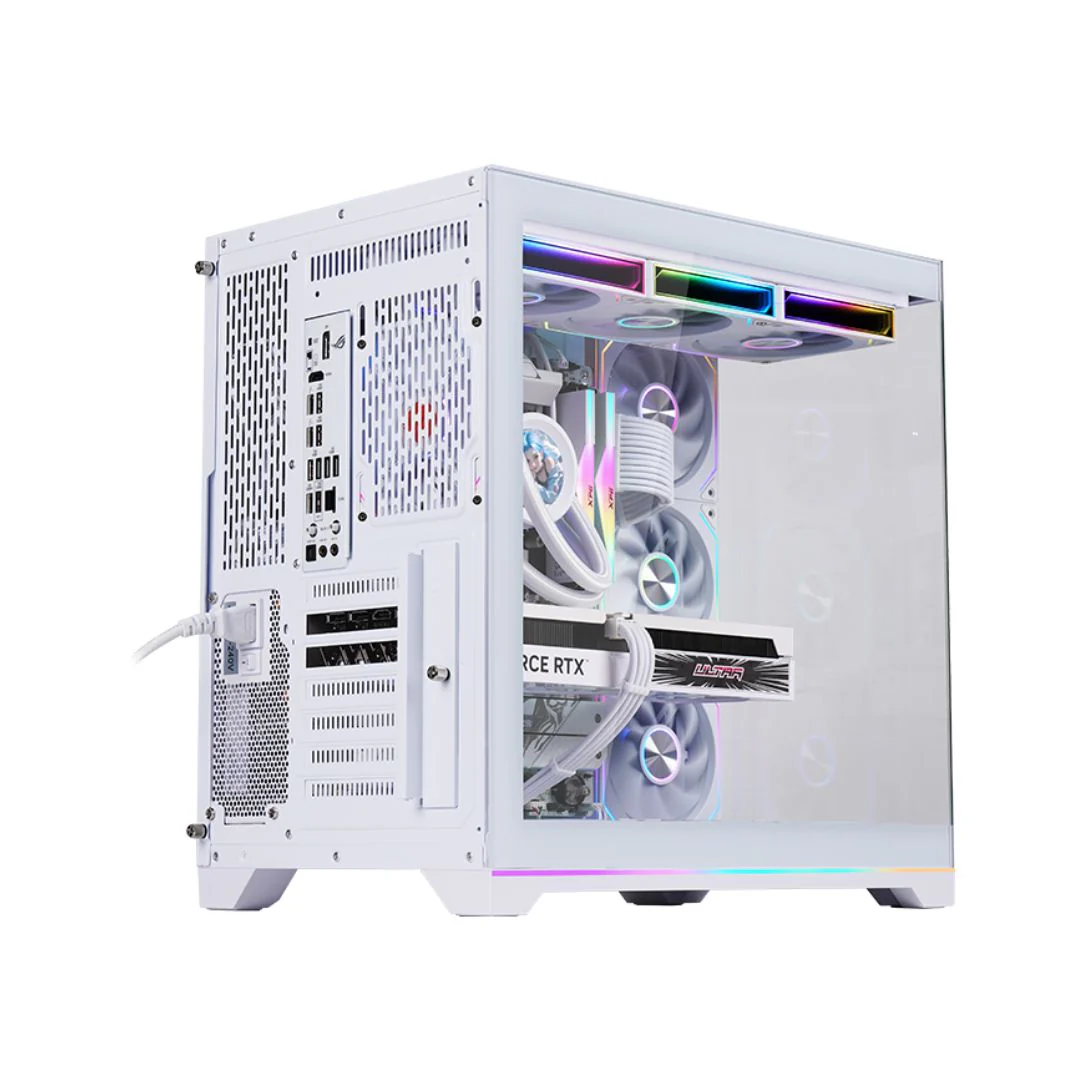 Wjcool Man ROBIN II PLUS SCAR 4 Fan Mid Tower Case - White - Image 5
