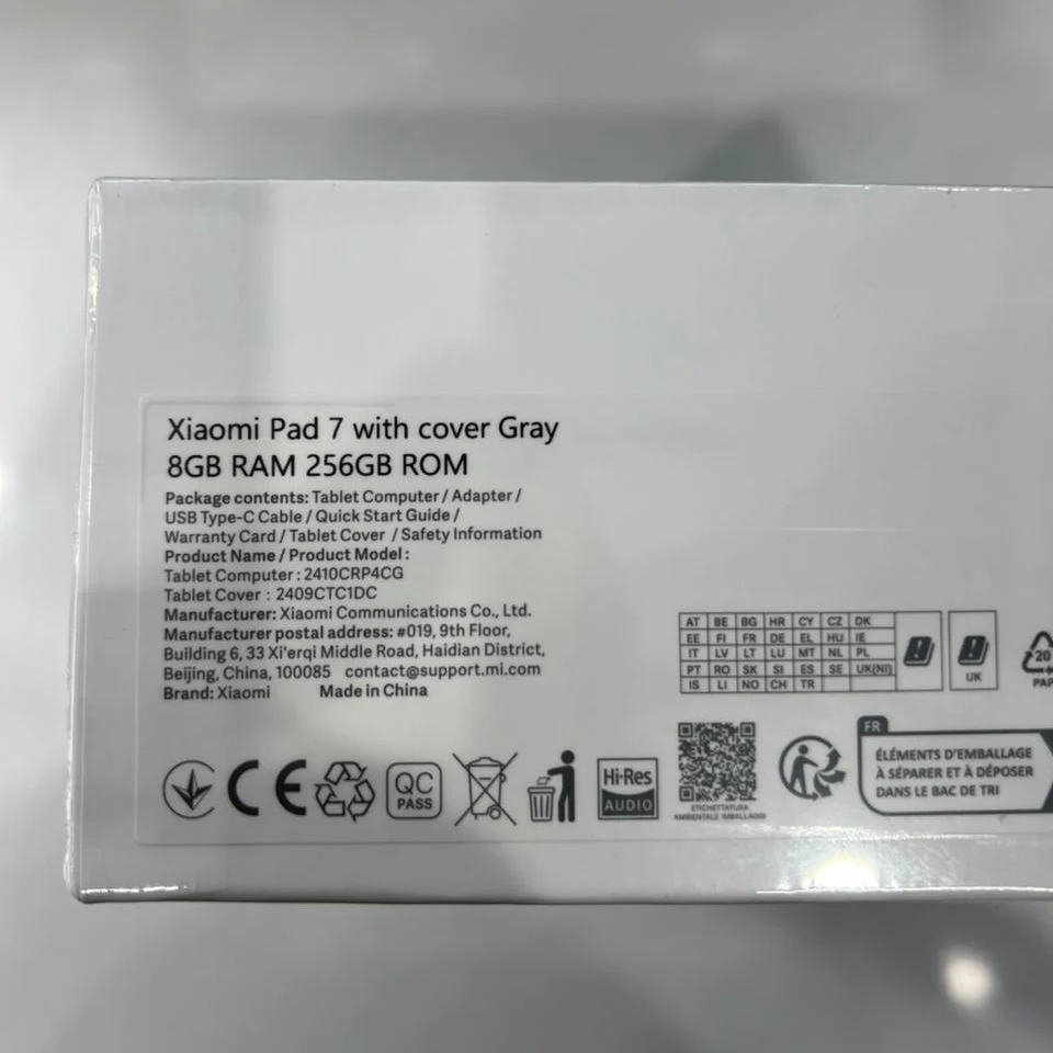 Xiaomi Pad 7 Tablet With Keyboard, Snapdragon 7+, RAM 8GB, SSD 256GB, Adreno Qualcomm, 11.2 (3200 x 2136) 144Hz, Gray - Image 8