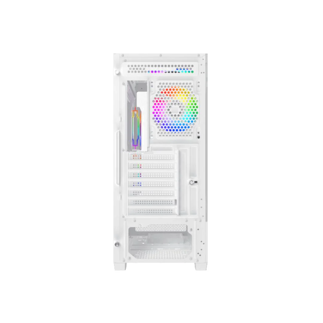 Xigmatek  Alphard Arctic Mid Tower Case - White - Image 6