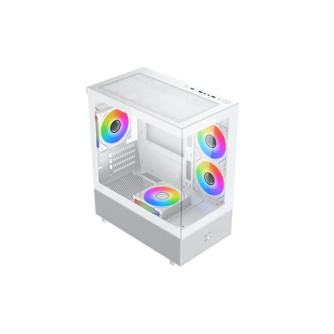 Xigmatek Alphard M - Mini Case - White - Image 2
