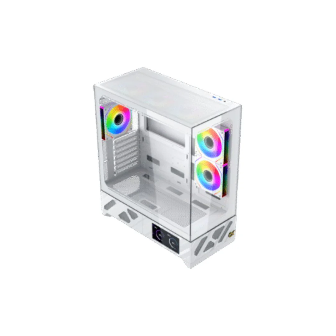 Xigmatek Alphard Pro Arctic Mid Tower Case - White - Image 2