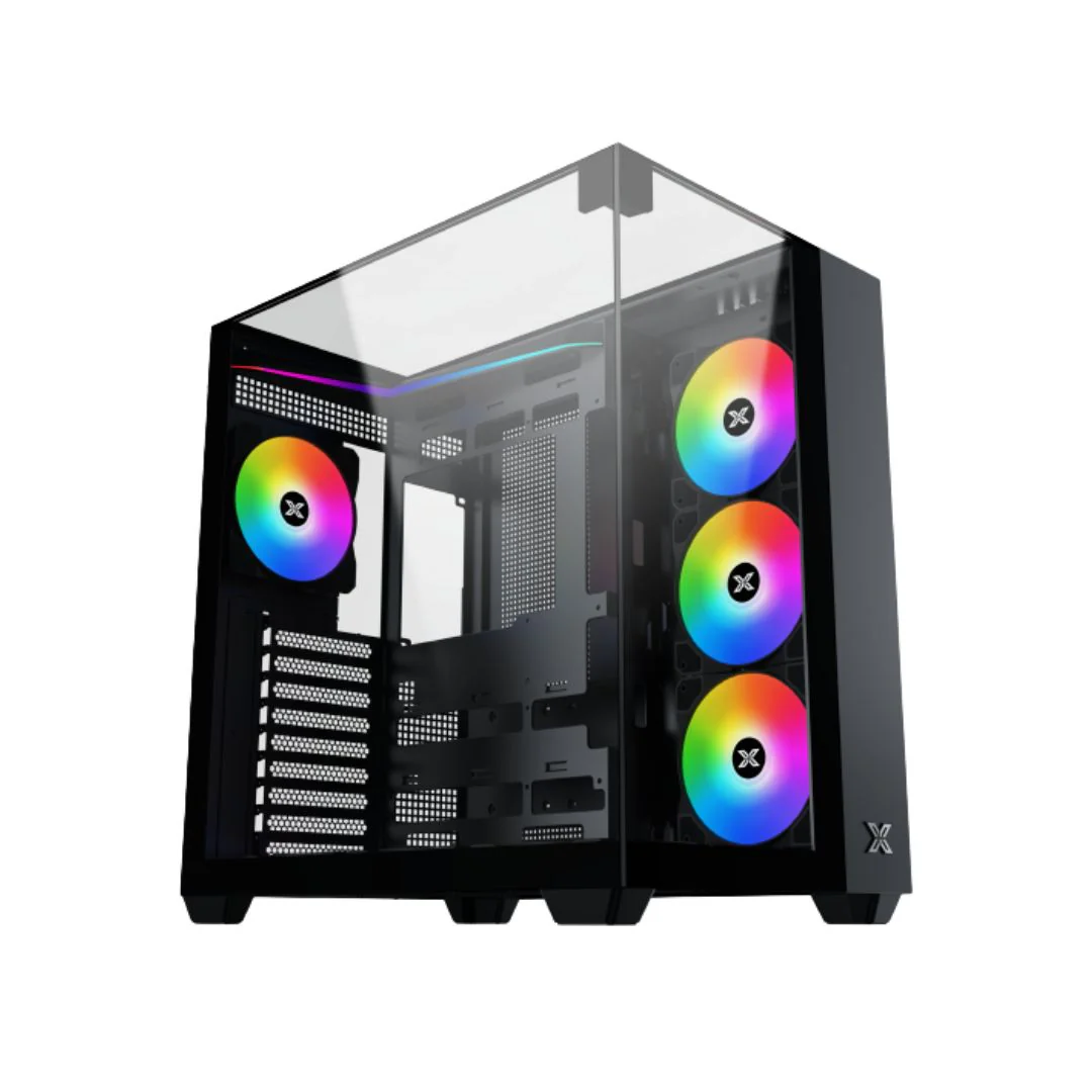 Xigmatek Aqua V Mid Tower Case - Black