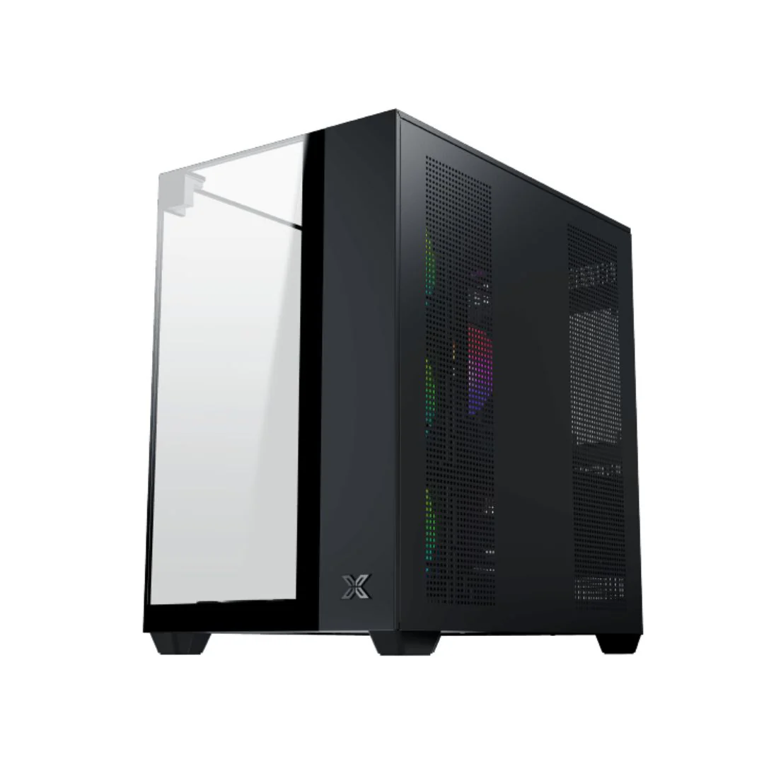 Xigmatek Aqua V Mid Tower Case - Black - Image 4