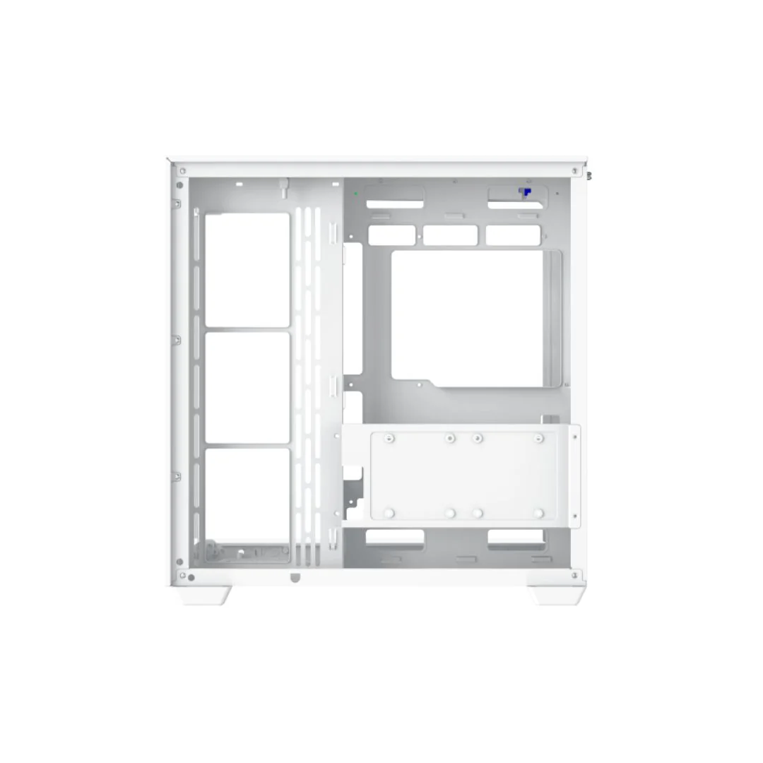 Xigmatek Aqua V Mid Tower Case - Arctic White - Image 5