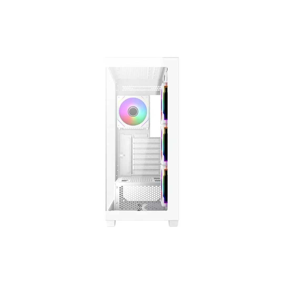 Xigmatek Blast 4GF Mid Tower Case - White - Image 2