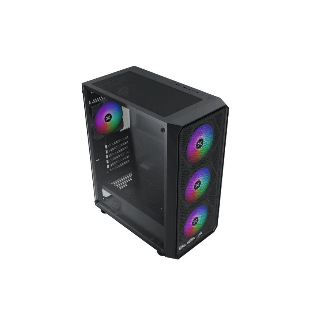 Xigmatek Duo X Mid Tower Case - Black - Image 2