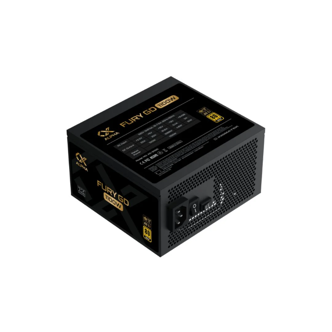 Xigmatek Fury GD 1100W Gold 80+ PCIE 5.0 Fully Modular - Image 4