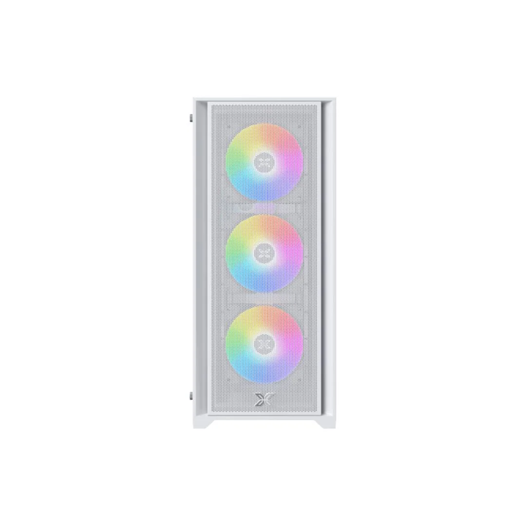 Xigmatek Gaming X II RGB Arctic Mid Tower Case - White - Image 3